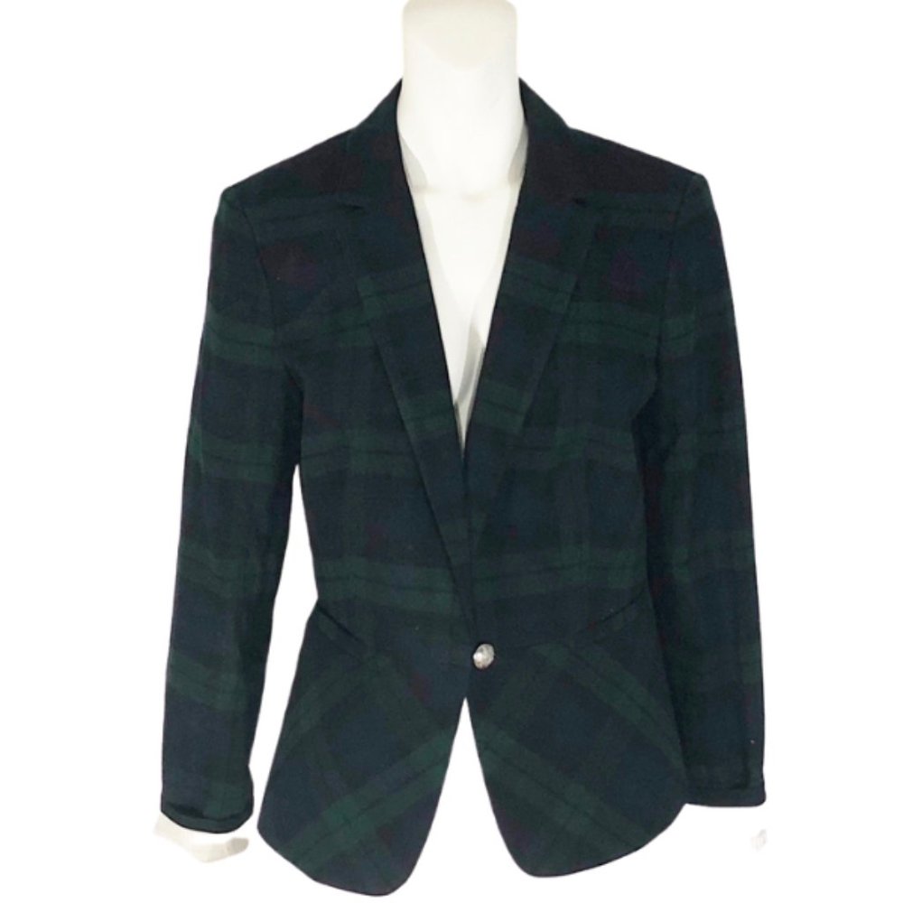 BANANA REPUBLIC Plaid Blazer (NWT)